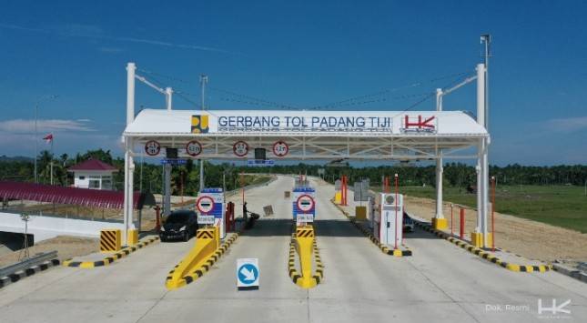 HK Fungsionalkan Tol Sigli - Banda Aceh Seksi 1  dengan Sistem One Way, Dukung Akses Transportasi yang Lebih Efisien Bagi Masyarakat Pada Periode Libur Nataru