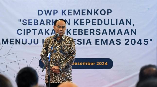 Menkop Budi Arie Ajak DWP Kemenkop Tebarkan Kepedulian terhadap Masyarakat Sekitar