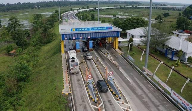 Informasi Terkini Volume Lalu Lintas Selama Libur Nataru di Jalan Tol Trans Sumatera
