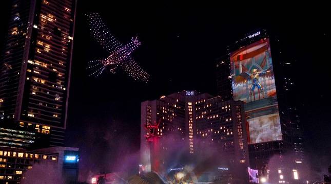 Rayakan Tahun Baru, City Vision Hadirkan Kirana Jakarta 2025 di Bundaran HI