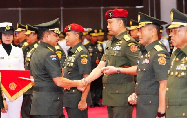 Panglima TNI Pimpin Sertijab 9 Jabatan Strategis di Lingkup Mabes TNI