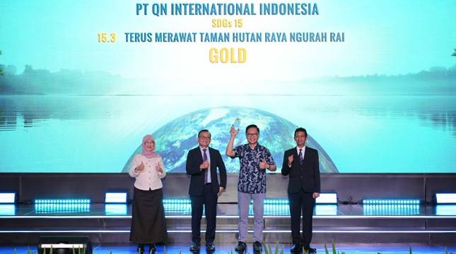 QNET Raih Gold di Ajang Penghargaan Indonesia SDGs Award 2024