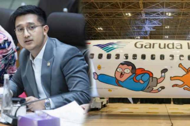  Tom Liwafa Apresiasi Pesawat Garuda Berdesain Tahilalats