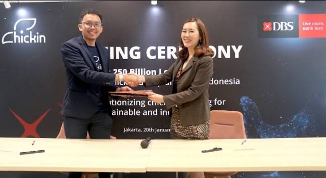 Chickin Indonesia Raih Pendanaan  Rp250 Miliar dari Bank DBS Indonesia untuk Modal Kerja