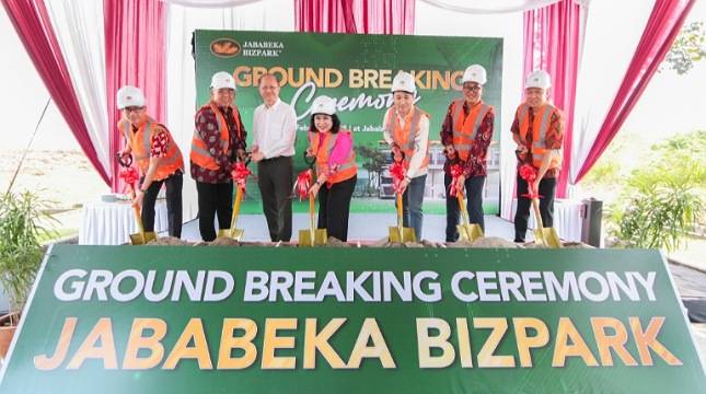 Gelar Groundbreaking, Jababeka Bizpark Siap Dibangun dan Serah Terima Tahun 2025