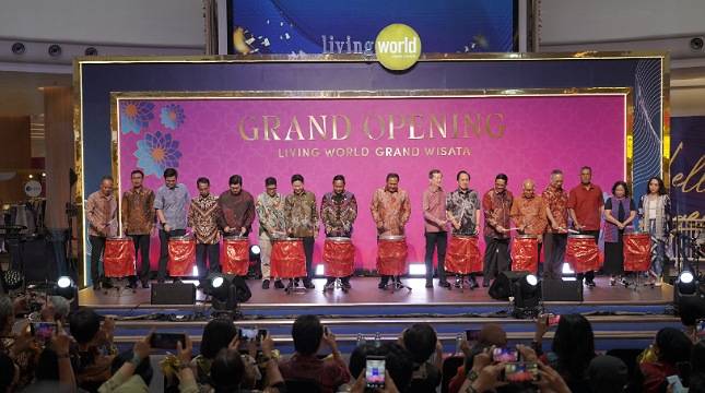 Jadi Pusat Perbelanjaan Terbesar di Area Timur Bekasi, Living World Grand Wisata Resmi Dibuka