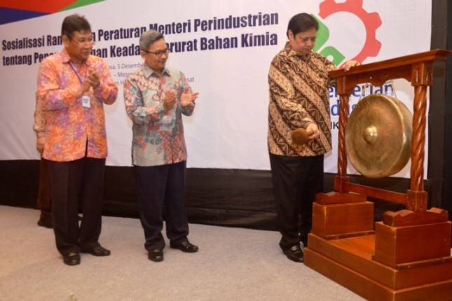 Pacu Kinerja Industri Nasional, Kemenperin Rancang Aturan Terkait Dampak Bahan Kimia Industri