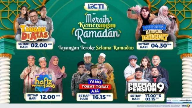 MNC Pictures Hadirkan Sinetron dan Program Religi Ramadan 2025 di RCTI, Penuh Hiburan dan Pesan Positif