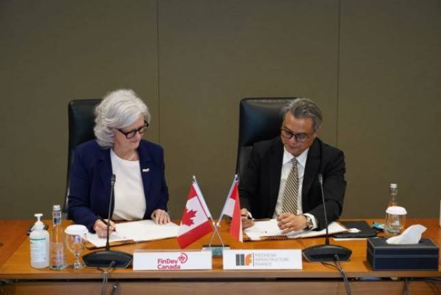 IIF Jalin Kerja Sama dengan FinDev Canada, Perluas Akses Pembangunan Infrastruktur Berkelanjutan