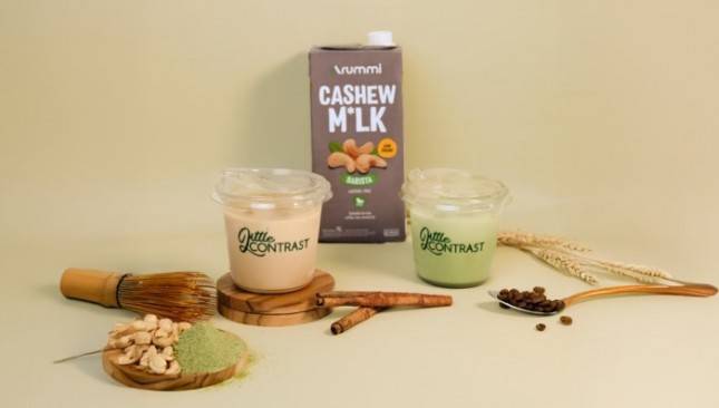 Sensasi Baru Minuman Nabati, Kolaborasi Arummi Cashew Milk dan Little Contrast