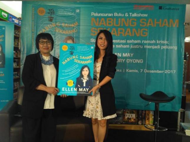 Praktisi Saham Ellen May Ajak Masyarakat Jangan Takut Menabung Saham