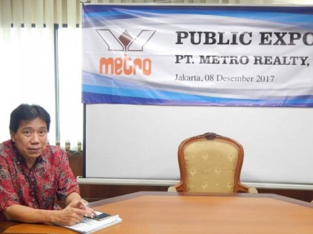 Pendapatan Metro Realty Ditargetkan Rp25,31 Miliar pada 2017