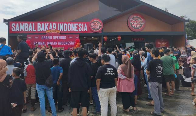 Sambal Bakar Indonesia Resmikan Cabang ke-27 di Cikeas Bogor