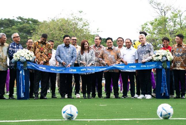 Sinergi PSSI dan FIFA Hadirkan Lapangan Sepak Bola Ramah Anak di Kawasan Bank Mandiri Wijayakusuma