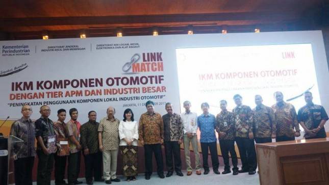 Sinergi Industri Besar dan IKM Komponen Otomotif Dorong Pertumbuhan Ekonomi Nasional