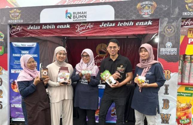 PERURI Dukung UMKM Kuliner Karawang Tembus Pasar Global Lewat Borobudur International Bike Week 2025