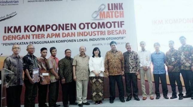 Kemenperin Jembatani Sinergitas Antara IKM dan Industri Besar Komponen Otomotif