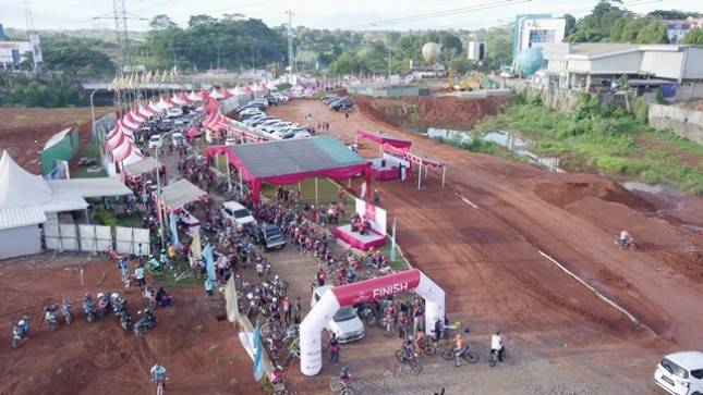 500 Pesepeda Meriahkan Gowes Bareng CitraGrand Cibubur CBD