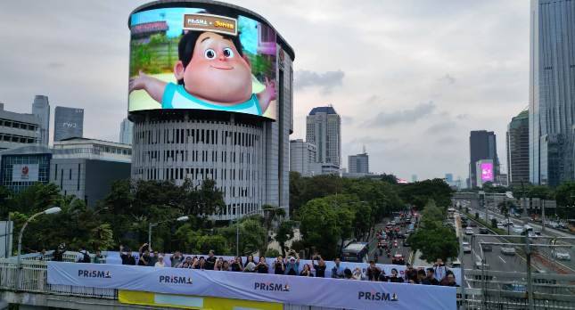 Prisma Luncurkan BRIN GRANDE LED, Videotron Raksasa 8K Pertama di Indonesia Berkolaborasi dengan Film JUMBO