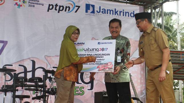 Perum Jamkrindo Nahkodai Bakti Sosial Sail Sabang di Provinsi Bengkulu