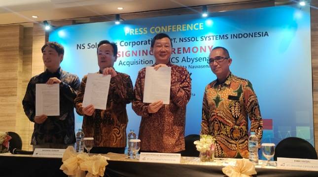 Perusahaan Teknologi Asal Jepang, NS Solutions Corporation Resmi Akuisisi WCS Abysena