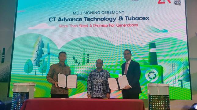 CT Advance Technology &ndash; Tubacex Teken MoU Produksi Baja Tahan Karat Berkualitas Tinggi untuk Sektor Migas