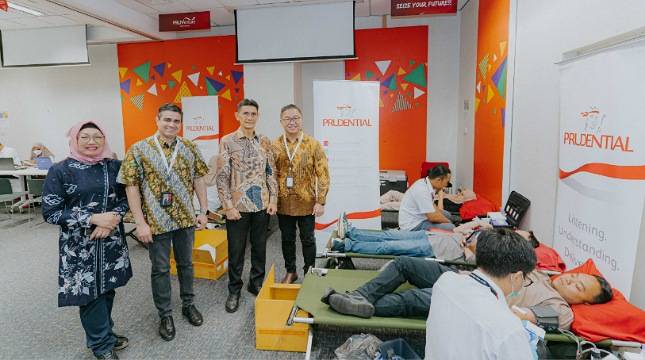 Peringati Hari Donor Sedunia, Prudential Indonesia Gelar Prudential Blood Drive 2025