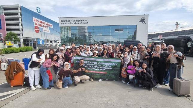 46 Perawat Muda Indonesia Dikirim ke Austria, Hasil Kolaborasi 4 Universitas Ternama Lewat Beasiswa Internasional Binawan