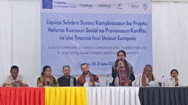 Liqui&ccedil;a Rayakan Penyelesaian Proyek Penguatan Kohesi Sosial yang Didanai Uni Eropa