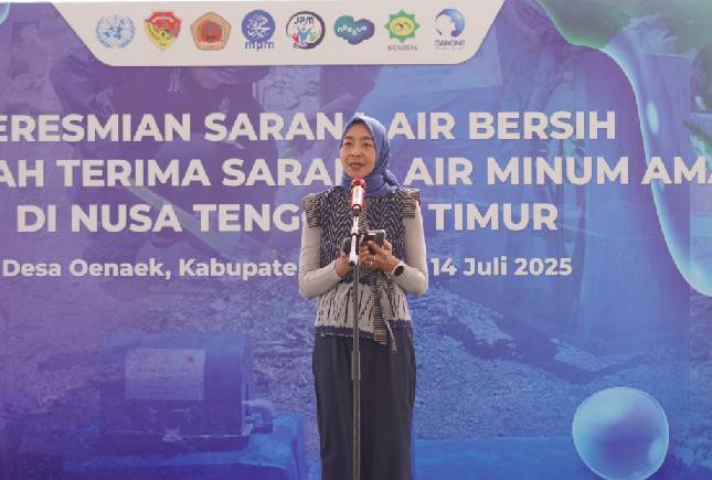 Danone Indonesia Resmikan Sarana Air Bersih dan Air Minum Aman di NTT