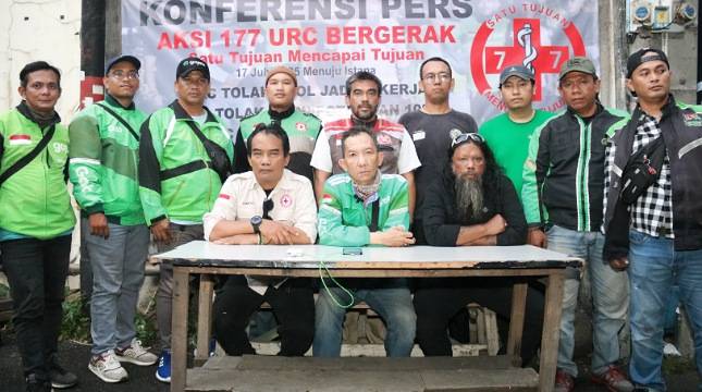 Komunitas Ojol Akan Turun ke Jalan dalam 'Aksi 177: URC Bergerak di Jakarta!' Besok
