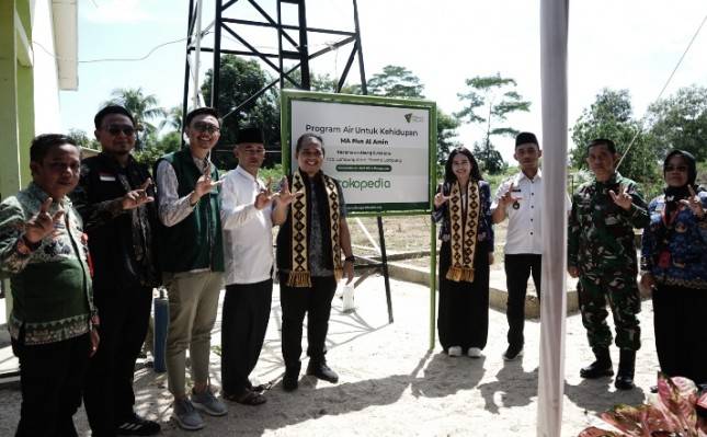 Tokopedia dan Dompet Dhuafa Penuhi Kebutuhan Air Bersih Masyarakat Abung Surakarta, Lampung