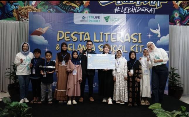 Tokio Marine Life dan Dompet Dhuafa Gelar Aksi Peduli Pendidikan Sambut Hari Anak Nasional