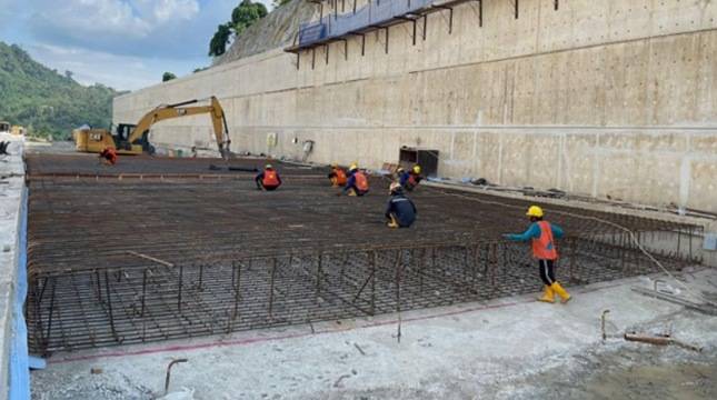 Progres Pembangunan Bendungan Budong-Budong Mencapai 63,11 Persen