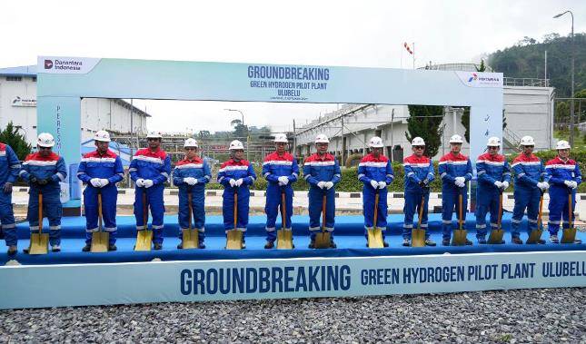 Green Hydrogen Berbasis Panas Bumi Pertama di Dunia Dibangun di Lampung