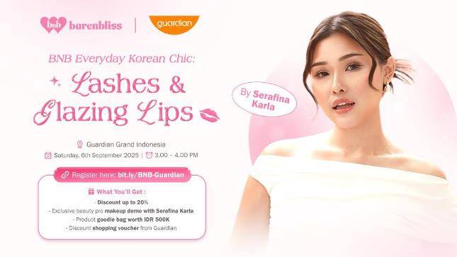 barenbliss Gelar Beauty Demo "Everyday Korean Chic" di Guardian Grand Indonesia