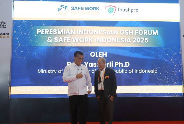 Safe Work Indonesia 2025 Hadirkan Pameran dan Forum K3 di Indonesia