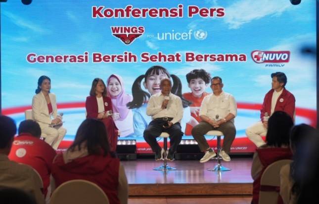 Sambut Hari Cuci Tangan Sedunia, WINGS for UNICEF dan NUVO Family Wujudkan Generasi Bersih Sehat di Sekolah
