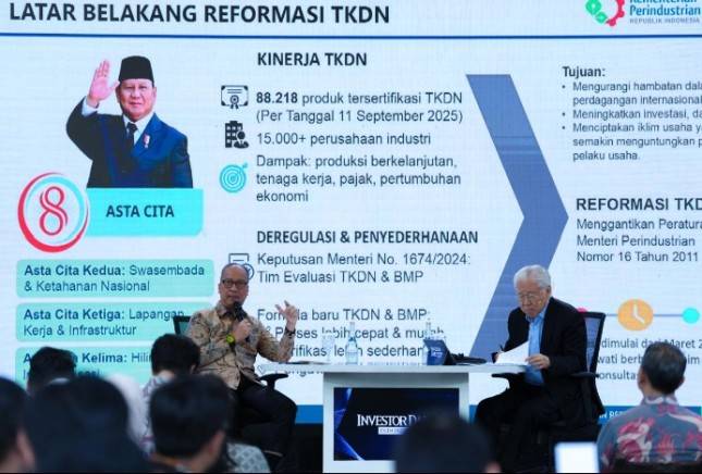 Menperin Agus Ungkap Regulasi Baru TKDN Prioritaskan Produk Industri  Nasional