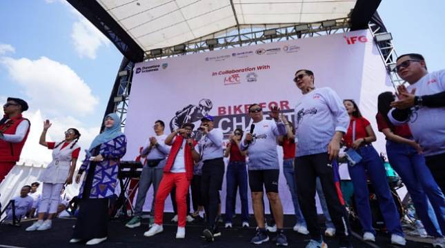 Sebanyak 1000 Pesepeda Ramaikan IFG Bike for Charity 2025 di Tasikmalaya
