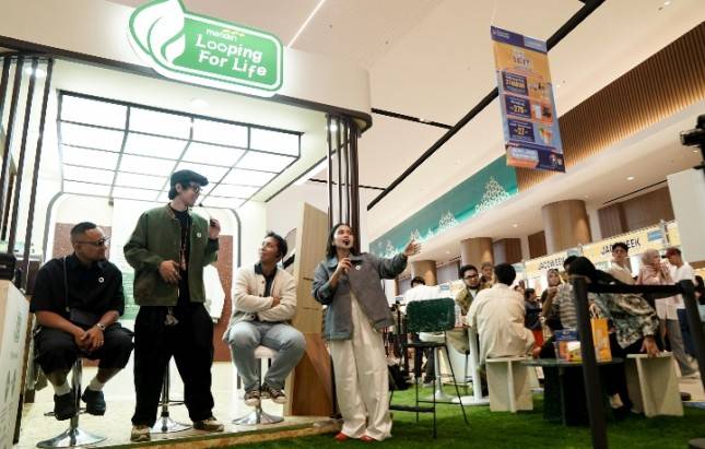 Bank Mandiri Bangun Ekonomi Sirkular Lewat Program Looping for Life di Livin&rsquo; Fest 2025