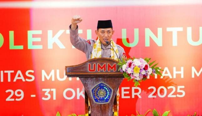 Tutup Tanwir IMM di Malang, Kapolri Listyo Sigit: Mahasiswa Harus Jadi Aktor Utama Indonesia Emas 2045