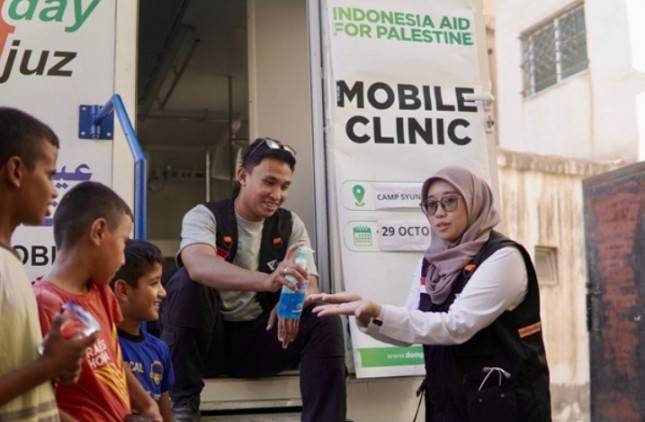 Dompet Dhuafa Hadirkan Layanan Mobile Clinic Untuk Pengungsi Gaza di Camp Ash-Shunah Al-Janubiyah