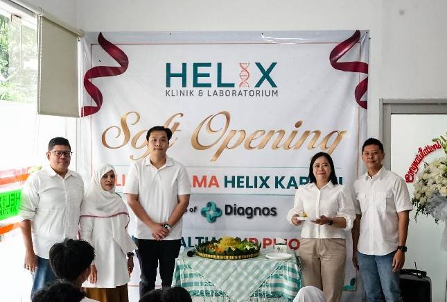 Diagnos Laboratorium Utama Tbk Jalin kerja sama strategis  dengan Helix