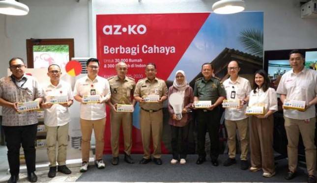 AZKO Perkuat Komitmen Keberlanjutan, Targetkan Distribusi 150.000 Lampu LED Hemat Energi hingga 2030