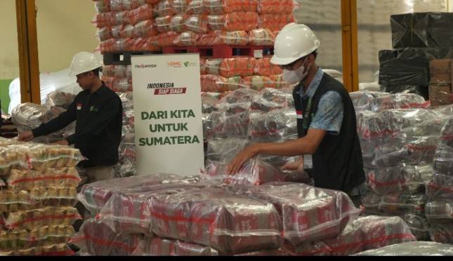 Dompet Dhuafa dan PT Food Station Salurkan 60 Ton Bantuan Pangan untuk Penyintas Sumatera dan Aceh