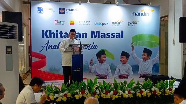 Kolaborasi Bank Mandiri dan Mandiri Amal Insani Khitankan 5.000 Anak dari Seluruh Indonesia Dalam Program TJSL