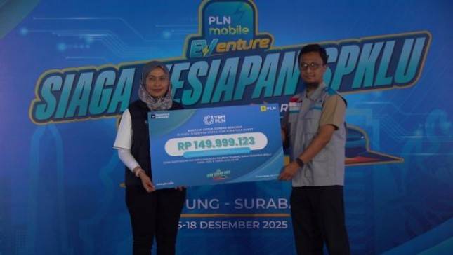  Peserta PLN Mobile EVenture 2025 Galang Donasi Rp149,9 Juta untuk Korban Bencana Aceh dan Sumatra di Tengah Uji Kesiapan SPKLU PLN