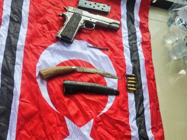 Waspadai Upaya- Upaya Provokatif,  TNI  Amankan Pendemo Bersenjata Api di Lhokseumawe