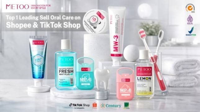 METOO Hadirkan Rahasia Gigi Putih dan Bebas Lubang Lewat HAP Shield & MW-3 Advanced Whitening
